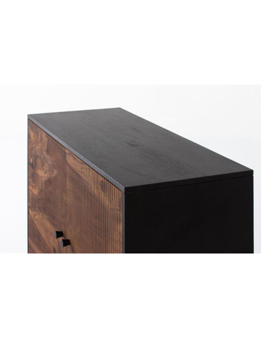 Consola Obi 2 puertas base de metal Consola Obi 2 puertas base de metal