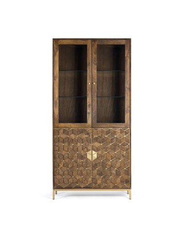 Vitrina Nilo 2 puertas de cristal  2... Vitrina Nilo 2 puertas de cristal  2...