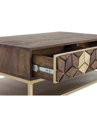 Mesa de centro Nilo 2 cajones Mesa de centro Nilo 2 cajones