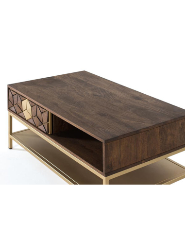 Mesa de centro Nilo 2 cajones Mesa de centro Nilo 2 cajones