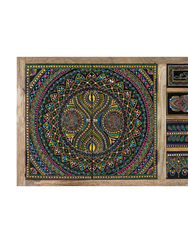 Aparador Indo detalles pintados a mano Aparador Indo detalles pintados a mano