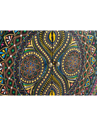 Aparador Indo detalles pintados a mano Aparador Indo detalles pintados a mano