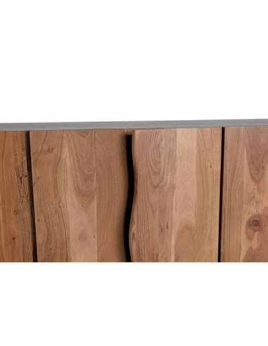 Aparador 6 puertas ondas acacia Aparador 6 puertas ondas acacia