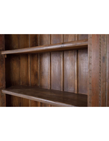 Librería 4 estantes con calado