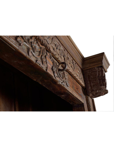 Librería 4 estantes con calado