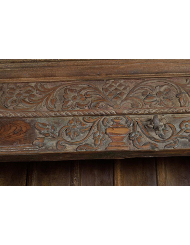 Librería 4 estantes con calado