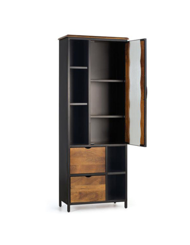 Vitrina Loira 2 cajones industrial