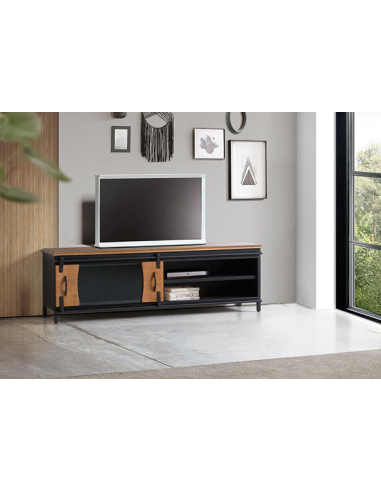 Mueble TV Loira industrial corredera