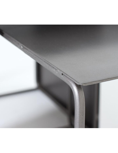 Set 3 mesas nido cuadradas metal