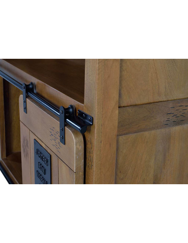 Aparador industrial puerta corredera