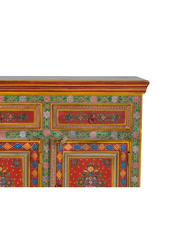 Aparador vajillero Goa pintado a mano