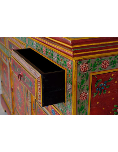 Aparador vajillero Goa pintado a mano