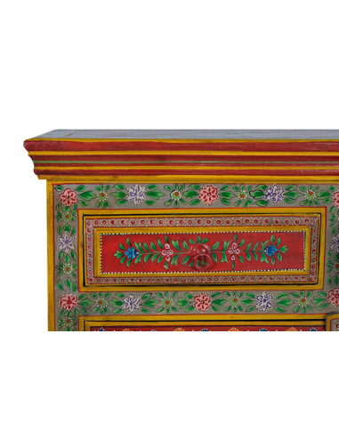 Aparador vajillero Goa pintado a mano