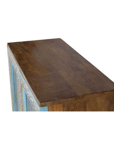 Cómoda Goa 7 cajones pintada a mano