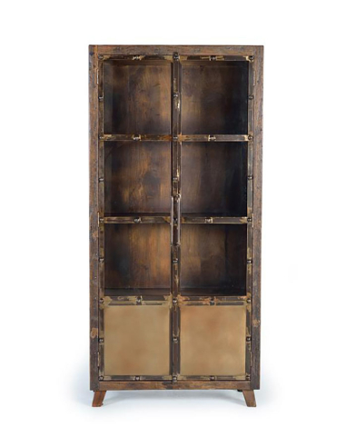 Vitrina madera recuperada traviesa de...