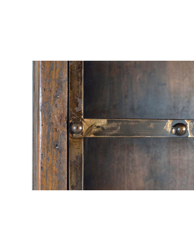 Vitrina madera recuperada traviesa de...