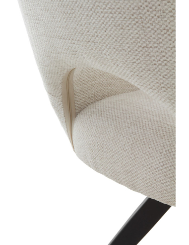 Set 4 Sillones Hel giratorios beige