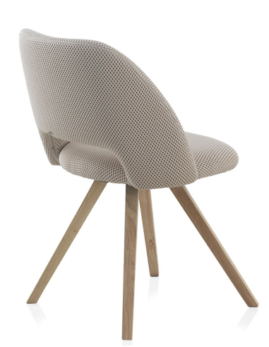 Silla Forseti tapizada nido de abeja...