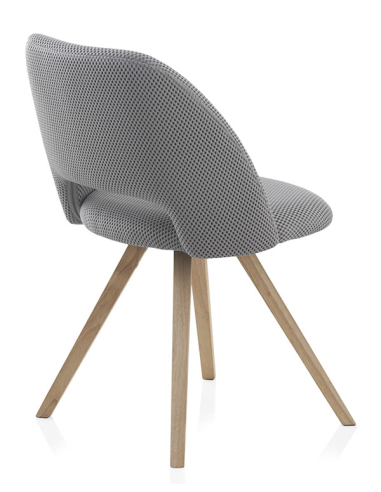 Set 4 Sillas Forseti tapizadas nido...