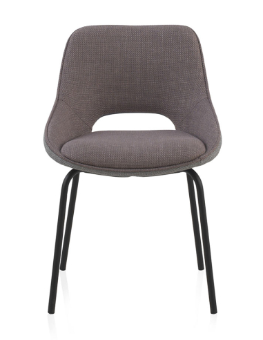 Silla Baldr tapizadas bicolor...