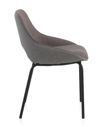 Silla Baldr tapizadas bicolor...