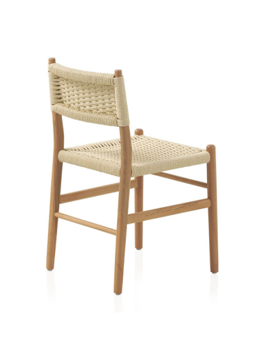 Silla Ullr madera haya con asiento...