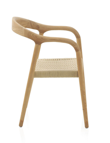 Sillón Sigyn madera fresno con...