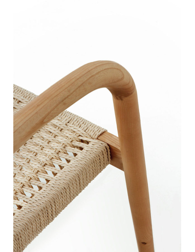 Sillón Sigyn madera fresno con...