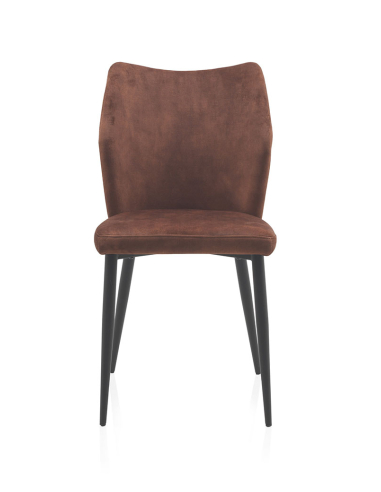 Set 4 Sillas Hermes color marrón... Set 4 Sillas Hermes color marrón...