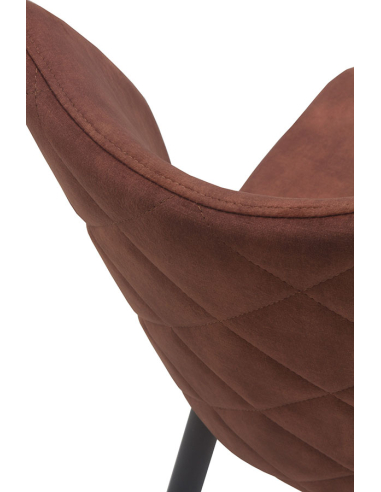 Set 4 Sillas Hermes color marrón... Set 4 Sillas Hermes color marrón...