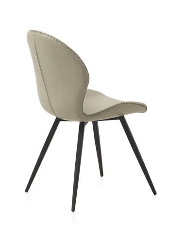Silla Fortuna color beige patas...