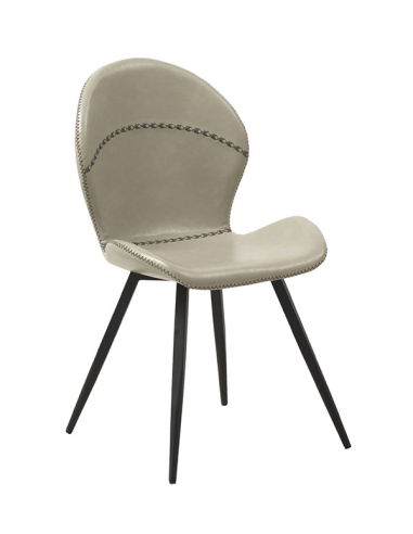 Silla Fortuna color beige patas... Silla Fortuna color beige patas...