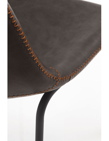 Silla Júpiter color marrón patas...