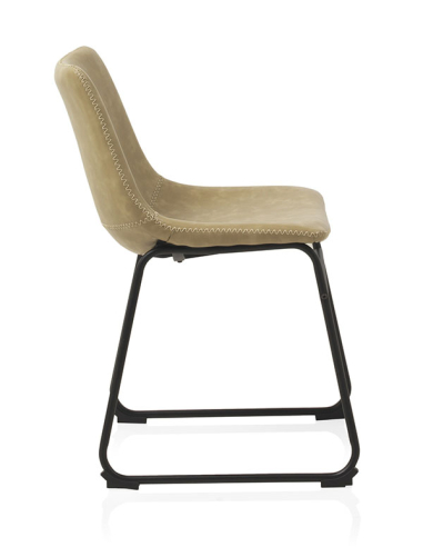 Silla Júpiter color crema patas...