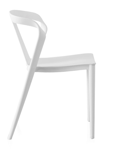 Set 4 Sillas Diana pp color blanco