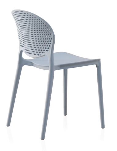 Set 4 Sillas Apolo pp color celeste