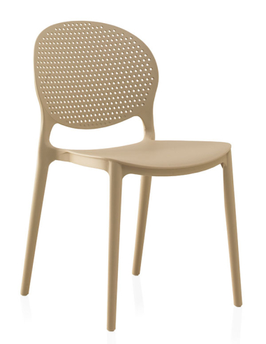 Set 4 Sillas Apolo pp color camel