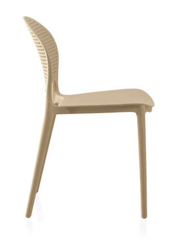 Set 4 Sillas Apolo pp color camel