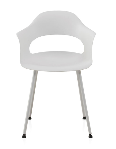 Set 4 Sillones Neptuno pp color blanco