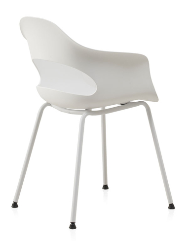 Set 4 Sillones Neptuno pp color blanco