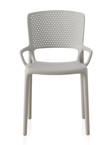 Set 4  Sillas Vesta pp color gris