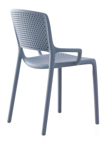 Set 4 Sillas Vesta pp color celeste