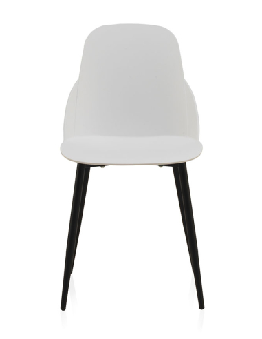Set 4 Sillas Minerva pp color blanco
