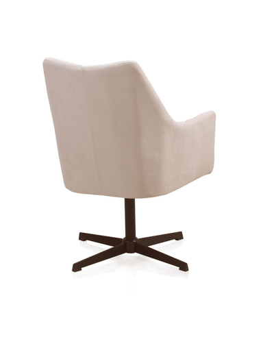 Sillón Anansi giratorio tapizado,...