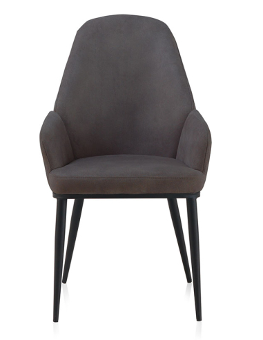 Set 4 Sillones Quirón gris oscuro...