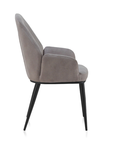 Set 4 Sillones Quirón gris claro...