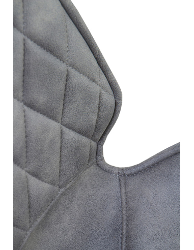 Silla Balder tapizada gris claro...
