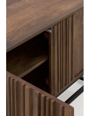 Mueble TV Eolo madera maciza de mango