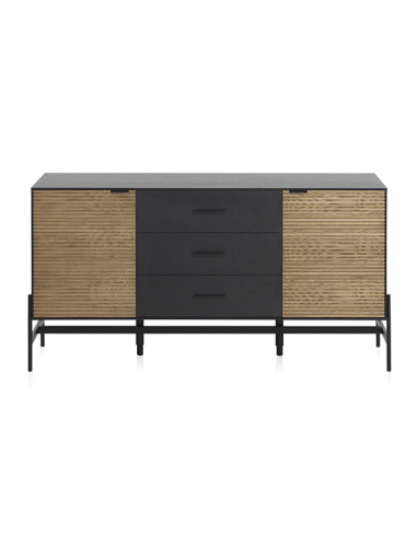 Aparador Frey chapado fresno puertas...