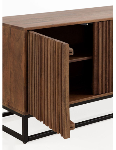 Aparador Eolo bajo madera maciza de... Aparador Eolo bajo madera maciza de...